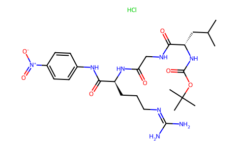 N-BOC-L-leucylglycyl-arginine-p-nitroanilide hydrochloride 71730-95-5